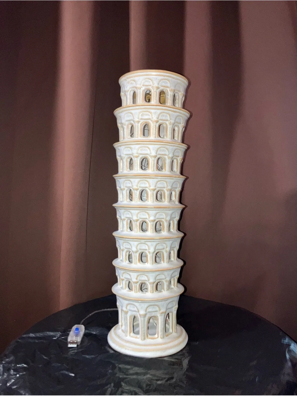 Leaning Tower of Pisa Lamp